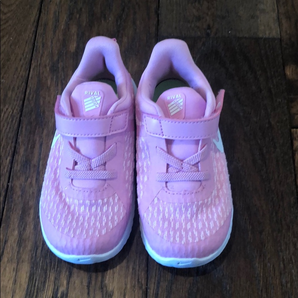 Pink Nike toddler sneakers